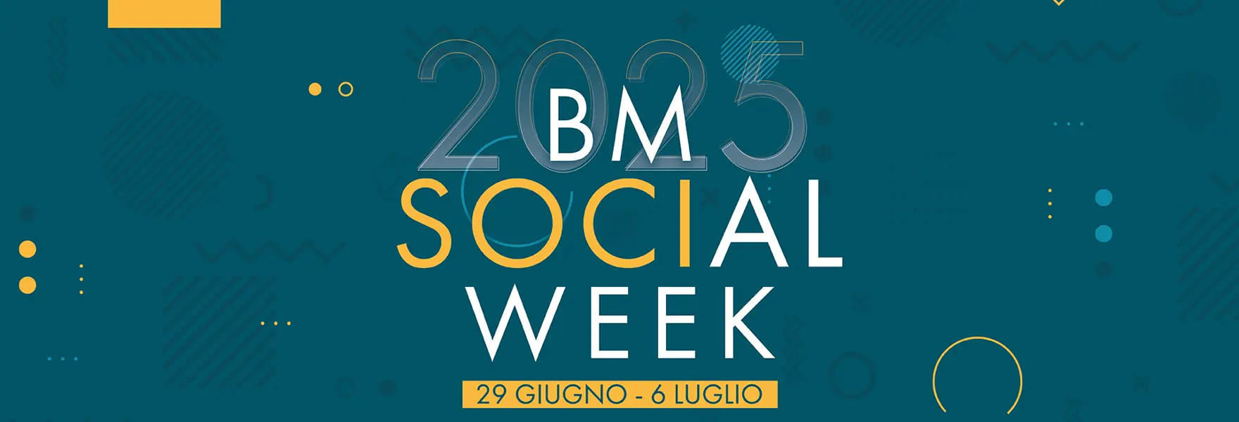 BM SOCIAL WEEK 2025 Slider Sito Pagina Evento